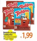 Oferta de Toddynho - Bebida Láctea por R$1,99 em Atacadão