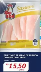 Oferta de Guibon - Filezinho Sassami De Frango Congelado por R$15,5 em Assaí Atacadista