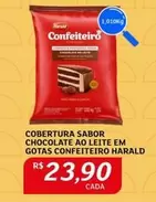 Oferta de Sabor - Cobertura Sabor Chocolate Ao Leite Em Gotas Confeiteiro por R$23,9 em Assaí Atacadista