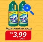 Oferta de Rajja - Agua Sanitaria por R$3,99 em Assaí Atacadista