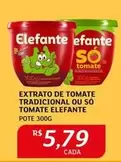 Oferta de Elefante - Extrato De Tomate Tradicional Ou Só Tomate por R$5,79 em Assaí Atacadista