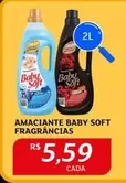 Oferta de Baby Soft - Amaciante por R$5,59 em Assaí Atacadista