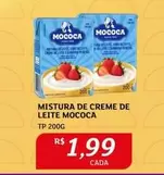 Oferta de Mococa - Mistura De Creme De Leite por R$1,99 em Assaí Atacadista