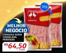 Oferta de Perdigão - Linguica Suina Congelada por R$64,5 em Assaí Atacadista