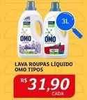 Oferta de Omo - Lava Roupas Líquido por R$31,9 em Assaí Atacadista