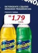 Oferta de Minuano - Detergente Líquido Fragrancias por R$1,79 em Assaí Atacadista