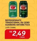 Oferta de Guaraná Antarctica - Refrigerante Ou Zero Guaraná por R$2,49 em Assaí Atacadista