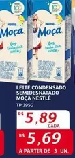 Oferta de Moça - Leite Condensado Semidesnatado por R$5,89 em Assaí Atacadista