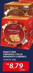 Oferta de Italia - Panettone Forneria por R$8,79 em Assaí Atacadista