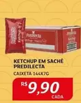 Oferta de Predilecta - Ketchup Em Sache por R$9,9 em Assaí Atacadista