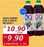 Oferta de Sabor - Suco Sabor Uva E Maçã por R$10,9 em Assaí Atacadista