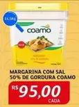 Oferta de Coamo - Margarina Com Sal 50% De Gordura por R$95 em Assaí Atacadista