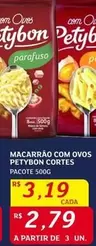 Oferta de Petybon - Macarrao Com Ovos por R$3,19 em Assaí Atacadista