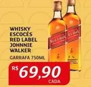 Oferta de Johnnie Walker - Whisky Escoces Red Label por R$69,9 em Assaí Atacadista