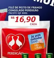 Oferta de Perdigão - File De Peito De Frango Congelado por R$16,9 em Assaí Atacadista