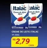 Oferta de Italac - Creme De Leite por R$2,79 em Assaí Atacadista