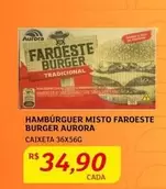 Oferta de One - Hamburguer Misto Faroeste Burger por R$34,9 em Assaí Atacadista