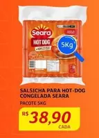 Oferta de Seara - Salsicha Hot-dog Congelada por R$38,9 em Assaí Atacadista