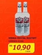 Oferta de Cristal - Vodka Rusto por R$10,9 em Assaí Atacadista