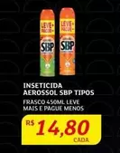 Oferta de SBP - Inseticida Aerossol por R$14,8 em Assaí Atacadista