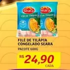 Oferta de Seara - Filé De Tilápia Congelado por R$24,9 em Assaí Atacadista