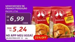 Oferta de Mini - chicken De Frango por R$6,99 em Assaí Atacadista