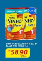 Oferta de Nestlé - Composto Lácteo Prebio 1 + Fases por R$58,9 em Assaí Atacadista