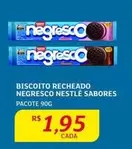 Oferta de Nestlé - Biscoito Recheado Negresco por R$1,95 em Assaí Atacadista