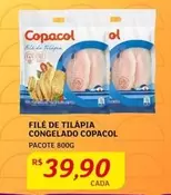 Oferta de Copacol - File De Tilapia Congelado por R$39,9 em Assaí Atacadista