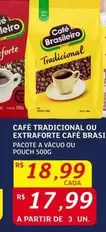 Oferta de Forte - Café Tradicional Ou Extra por R$17,99 em Assaí Atacadista