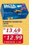 Oferta de Lacta - Bombons Favoritos por R$13,49 em Assaí Atacadista