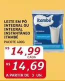 Oferta de Pacote - Leite Em Po Integral Ou Integral Instataneo por R$14,99 em Assaí Atacadista