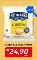 Oferta de Hellmann's - Maionese por R$24,9 em Assaí Atacadista