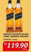 Oferta de Johnnie Walker - Whisky Escoces Black Label por R$119,9 em Assaí Atacadista