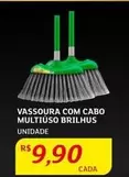 Oferta de Brilhus - Vassoura Com Cabo Multiuso Brilhus por R$9,9 em Assaí Atacadista