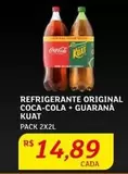 Oferta de Coca-Cola - Refrigerante Original Guaraná Kuat por R$14,89 em Assaí Atacadista