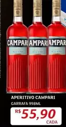 Oferta de Campari - Aperitivo por R$55,9 em Assaí Atacadista