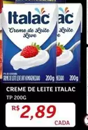 Oferta de Italac - Creme De Leite por R$2,89 em Assaí Atacadista