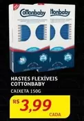 Oferta de Cottonbaby - Hastes Flexiveis por R$3,99 em Assaí Atacadista