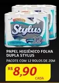 Oferta de Stylus - Papel Higiênico Folha Dupla por R$8,9 em Assaí Atacadista