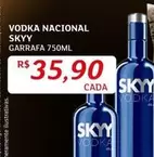 Oferta de Nacional - Vodka Garrafa por R$35,9 em Assaí Atacadista