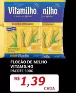 Oferta de Vitamilho - Flocão De Milho por R$1,39 em Assaí Atacadista