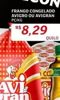 Oferta de Avigran - Frango Congelado por R$8,29 em Assaí Atacadista