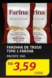 Oferta de Farina - Farinha De Trigo Tipo 1 por R$3,59 em Assaí Atacadista