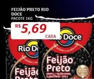 Oferta de Rio - Feijão Preto por R$5,69 em Assaí Atacadista