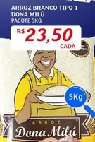 Oferta de Dona - Arroz Branco Tipo 1 por R$23,5 em Assaí Atacadista