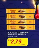 Oferta de Bauducco - Biscoito Recheadinho Sabores por R$2,79 em Assaí Atacadista