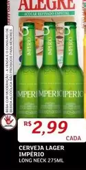 Oferta de Imperio - Cerveja Lager por R$2,99 em Assaí Atacadista