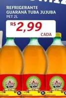 Oferta de Guaraná - Refrigerante Tuba Jujuba por R$2,99 em Assaí Atacadista