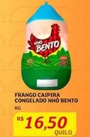 Oferta de Bento - Frango Caipira Congelado Nho Bento por R$16,5 em Assaí Atacadista